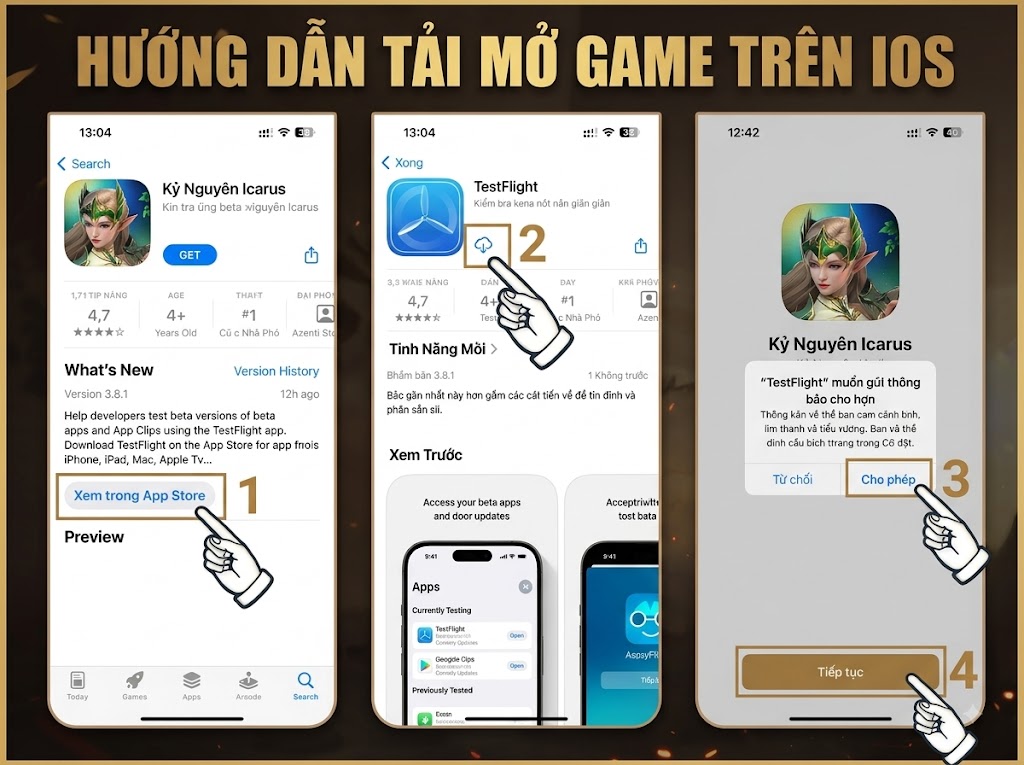 Hướng dẫn cài đặt Profile iOS